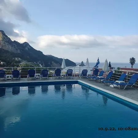 Lägenhetshotell Panorama Agios Gordios (Corfu)