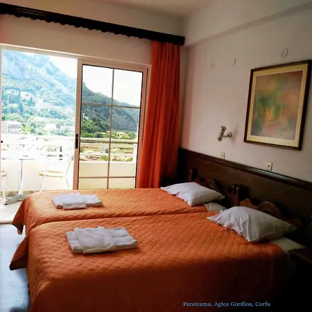 Lägenhetshotell Panorama Agios Gordios (Corfu)