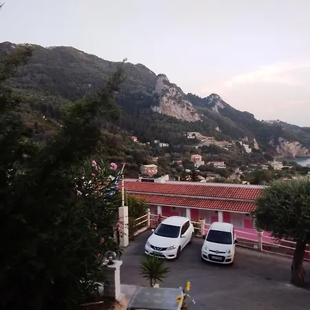 Panorama Lägenhetshotell Agios Gordios (Corfu)