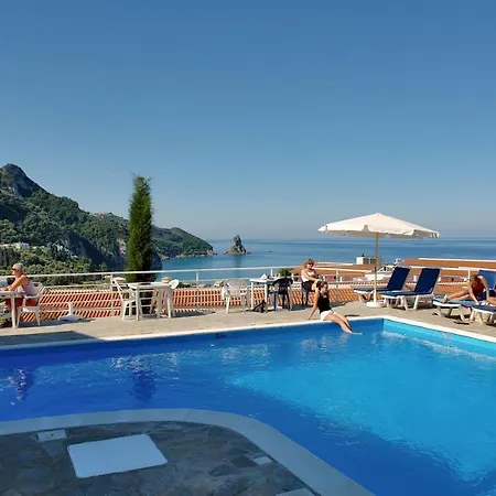Lägenhetshotell Panorama Agios Gordios (Corfu)